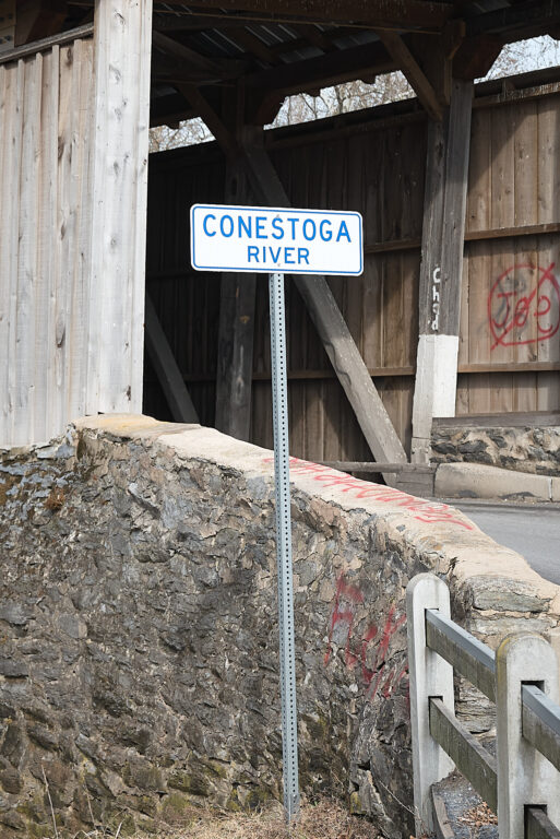Conestoga River Sign