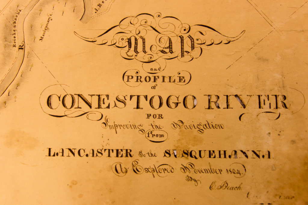 Conestoga Navigation map legend.