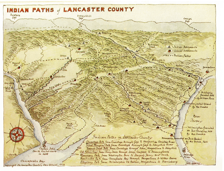 Indian Paths of Lancaster County